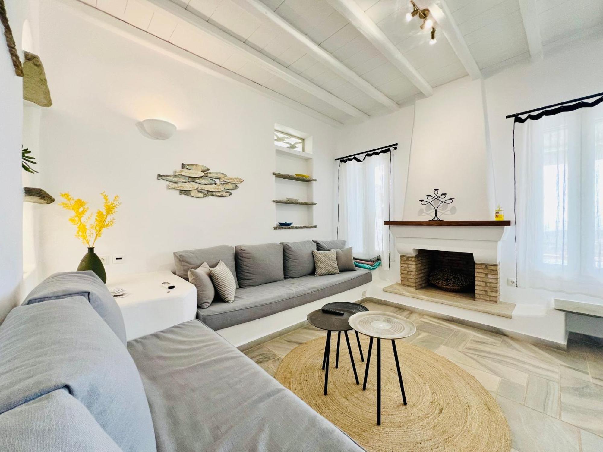 Ferienwohnung Tinostra Casa Agios Romanos Exterior foto