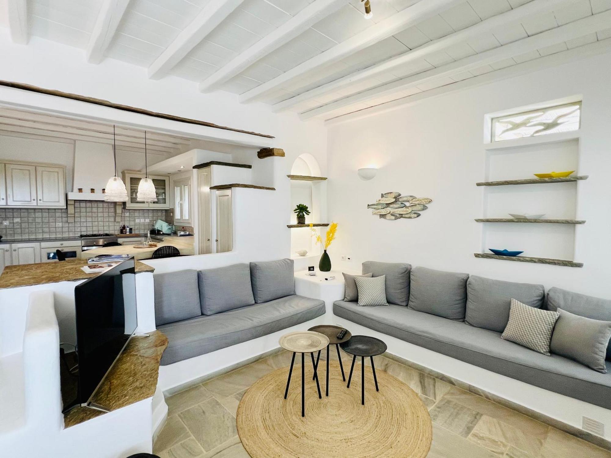 Ferienwohnung Tinostra Casa Agios Romanos Exterior foto